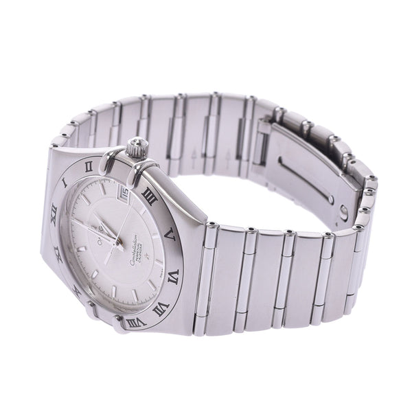 OMEGA Omega Constellation Perpetual 1552.30 Men's SS Watch Quartz White Dial A Rank Used Ginzo