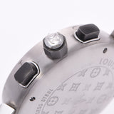 LOUIS Vuitton Louis Vuitton tambourine in black q118f boys SS watch Quartz Black Dial A Rank used silver