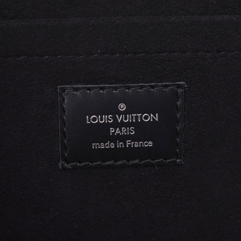 LOUIS VUITTON Louis Vuiton, Jules, Jules, Jules, GM LV Circle, Black/Yellow M68198 Mensclatch-Bag, AB, AB, used, used silver.