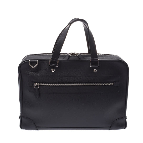 LOUIS VUITTON Louis Vuitton Taiga Alexander 2WAY Bag Ardoise (Black) M31162 Men's Leather Business Bag B Rank Used Ginzo