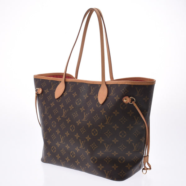 LOUIS VUITTON Louis Vuitton Monogram Neverfull MM V Line Grenard M41602 Unisex Tote Bag Rank B Used Ginzo