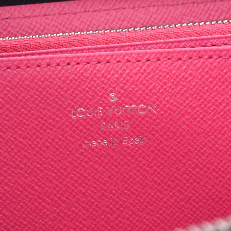 LOUIS VUITTON ルイヴィトンエピジッピーウォレットノワール / hot pink M64838 ユニセックスエピレザー long wallet-free silver storehouse