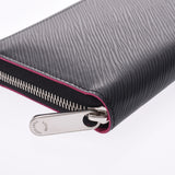 LOUIS VUITTON ルイヴィトンエピジッピーウォレットノワール / hot pink M64838 ユニセックスエピレザー long wallet-free silver storehouse