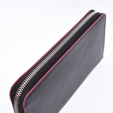 LOUIS VUITTON ルイヴィトンエピジッピーウォレットノワール / hot pink M64838 ユニセックスエピレザー long wallet-free silver storehouse