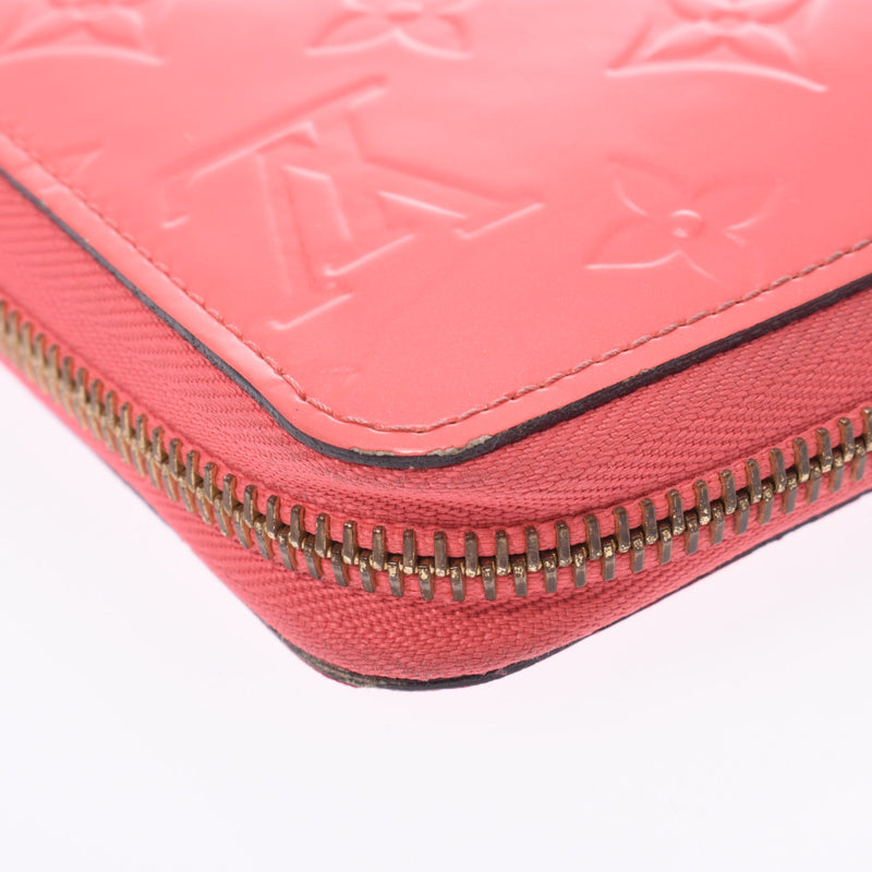 LOUIS VUITTON Louis Vuitton Verni Zippy Wallet Rose Rich M93202 Ladies Long Wallet B Rank Used Ginzo