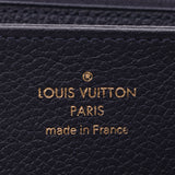 LOUIS VUITTON Louis Vuitton monogram undulant zippy wallet Marine Rouge M62121 unisex leather long wallet a rank pre-owned silver