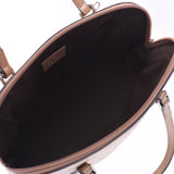 GUCCI Gucci 2WAY bag outlet metallic beige gold system 341504 ladies calf handbag AB rank used Ginzo