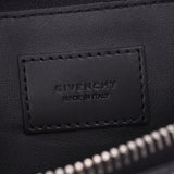 Givenchy Givenchy circle star black unisex calf clutch bag A rank used silver storehouse