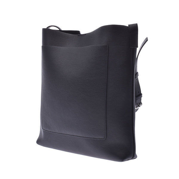 Eve sundae black Unisex calf shoulder bag