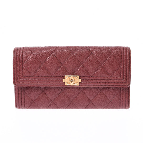 Boy chanel long online flap wallet