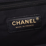 CHANEL Chanel Newt, PM, PM, black Ladies, nylon/Reza, handbags, B, used, used silver.