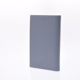 爱马仕爱马仕议程蓝色链接银金属配件□p加盖(大约2012年)男女皆宜的Vaux爱普生笔记本封面和一个全新的銀蔵