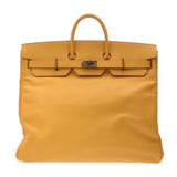 HERMES Hermès oracloa 50 Soleil gold metal 金具 M engraved (circa 2009) unisex Vogue Epsom handbags B-rank second-hand silver