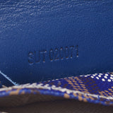GOYARD Goyard Saint Louis Junior Rare Size Blue Ladies PVC Handbag AB Rank Used Ginzo