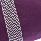 HERMES Hermes Cannes PM purple unisex canvas handbag A rank used silver storehouse