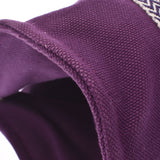HERMES戛纳PM紫色男女通用帆布手提包A级二手Ginzo