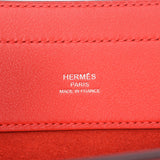 HERMES Hermes Arlene Mini Rouge-Coo Silver Ginger D Imprint(大约2019年)Unisex Swift肩袋新使用的银屋