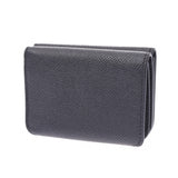 BALENCIAGA Everyday Mini Wallet Compact Wallet Black 593813 Unisex Calf Tri-fold Wallet Unused Ginzo