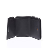 BALENCIAGA Everyday Mini Wallet Compact Wallet Black 593813 Unisex Calf Tri-fold Wallet Unused Ginzo