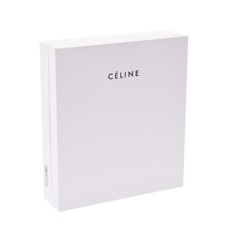 CELINE セリーヌコンパクトジップドウォレット coin purse quilting black 10B663BFL.38NO Lady's calf coin case-free silver storehouse