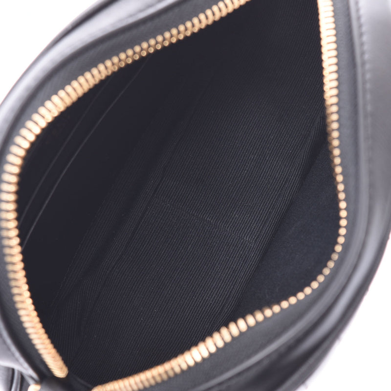 CELINE CELINE 小型相机袋铸造黑色188363BFH.38NO女子卡夫肩袋未使用的银补贴