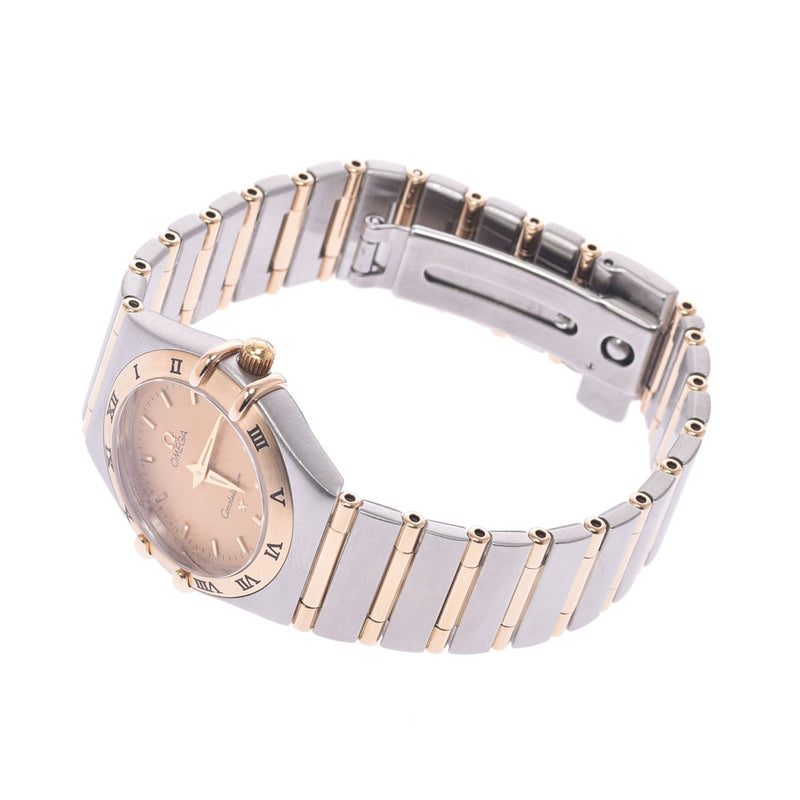 OMEGA Omega Constellation Mini 1262.10 Ladies SS/YG Watch Quartz Champagne Dial AB Rank Used Ginzo