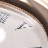 CARTIER カルティエ ベニュワール レディース YG/革 腕時計 クオーツ 白文字盤 Aランク 中古 銀蔵