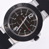 BVLGARI ブルガリ アルミニウム 38 AL38TA メンズ アルミ/ラバー 腕時計 自動巻き 黒文字盤 ABランク 中古 銀蔵