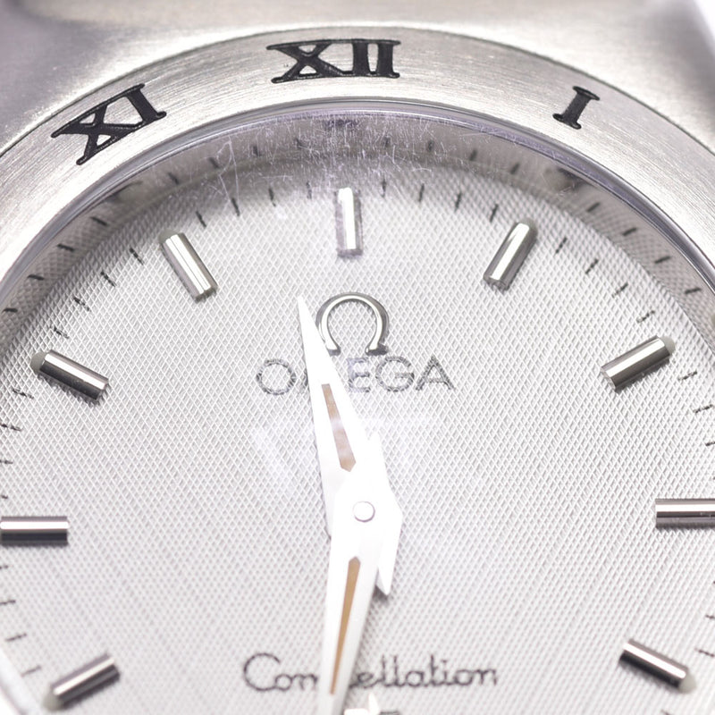 欧米茄Omega Constellation 1572.30女士SS手表石英白色表盘AB等级二手Ginzo