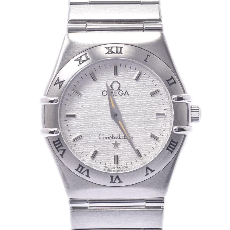 OMEGA Omega Constellation 1572.30 Ladies SS Watch Quartz White Dial AB Rank Used Ginzo