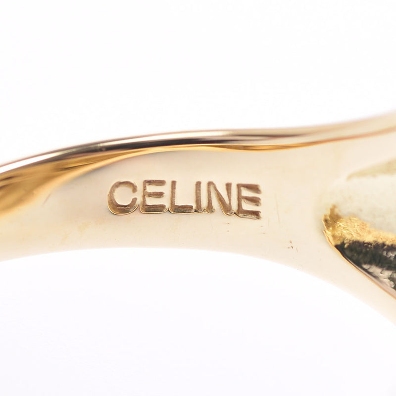 CELINE Celine No. 17 Unisex K18YG Ring / Ring A Rank Used Ginzo