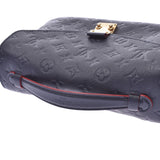 LOUIS VUITTON Monogram Empreinte Pochette Metis MM 2WAY Bag Marine Rouge M44071 Ladies Leather Handbag A Rank Used Ginzo