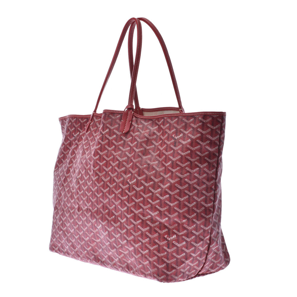 ゴヤールサンルイ GM initial red unisex tote bag GOYARD is used – 銀蔵オンライン