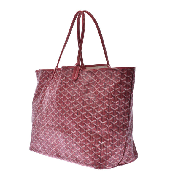 GOYARD Goyard, San Luis, and GM initials, red, red, and reza bags. Bag. Bag. AB. Used silver storehouse.