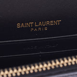 SAINT LAURENT サンローラン チェーンウォレット ケイト 黒 ゴールド金具 452159 レディース カーフ ショルダーバッグ 未使用 銀蔵
