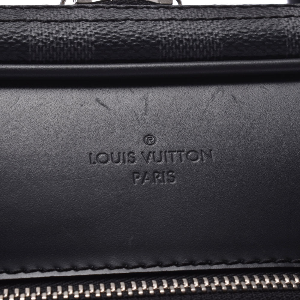 ルイヴィトングラフィット オーバーナイト 2WAYバッグ 14137 黒/グレー メンズ ビジネスバッグ N41004 LOUIS VUITTON  中古 – 銀蔵オンライン