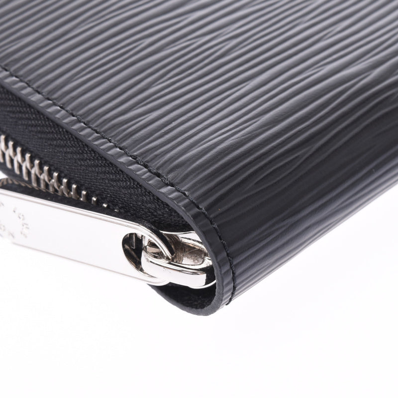 LOUIS VUITTON Epi Zippy Wallet Noir M61857 Unisex Long Wallet Shindo Used Ginzo