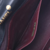 CHANEL シャネル ミニマトラッセ チェーンショルダーバッグ 黒 ゴールド金具 レディース ラムスキン ショルダーバッグ ABランク 中古 銀蔵