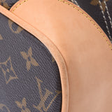 LOUIS VUITTON Louis Vuitton monogram rivet brown M40140 Lady's handbag AB rank used silver storehouse