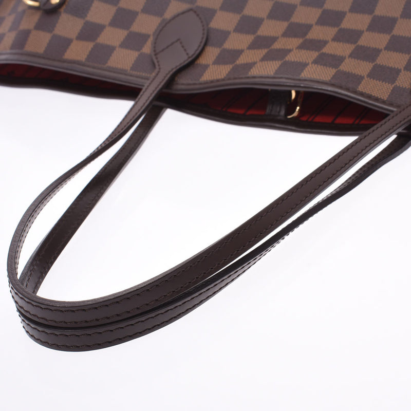 LOUIS VUITTON Used Bag Damier Ebene Brown Neverfull GM Tote