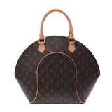 LOUIS VUITTON Monogram Ellipse MM Brown M51126 Ladies Handbag A Rank Used Ginzo