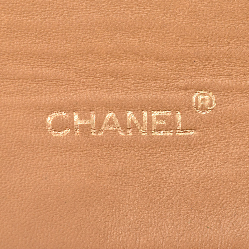 CHANGEEL Chanel, Matrasse chain, single flap, single flap, single flap, gold, gold, Ladies, lambskin, shoulder bag, AB, AB, rank used, silver.