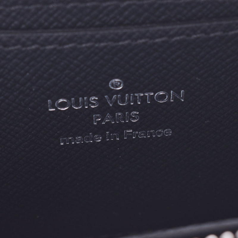 LOUIS VUITTON Louis Vuitton Damier Graffiti Zippy Coin Purse Black/Grey N63076 Men's Coin Case A Rank Used Ginzo
