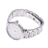 LOUIS VUITTON ルイヴィトン タンブール モノグラムスリム 8Pダイヤ メンズ Q13MJ レディース SS 腕時計 クオーツ シルバー文字盤 Aランク 中古 銀蔵