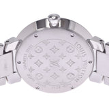 Louis Vuitton tambour Monogram slim 8p diamond q13mj boys SS quartz silver dial