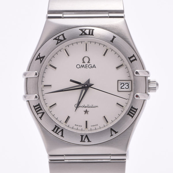 OMEGA Omega Constellation 1512.30 Boys SS Watch Quartz White Dial AB Rank Used Ginzo