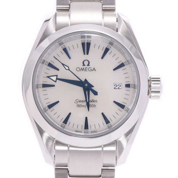 OCHA Omega Seamaster athatra 150m2577.70 Ladies SS Watch quartz shell