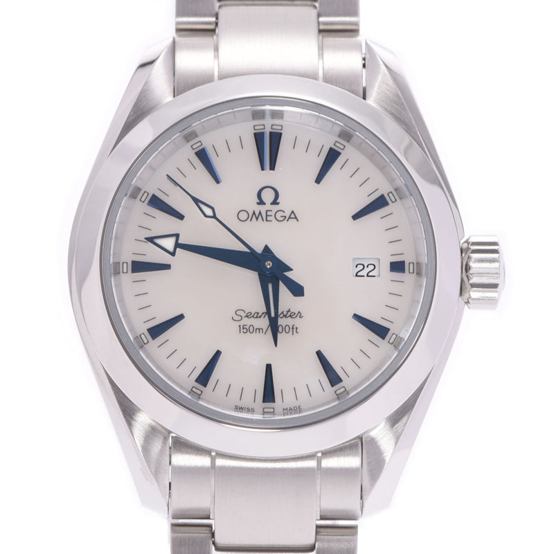 OCHA Omega Seamaster athatra 150m2577.70 Ladies SS Watch quartz shell