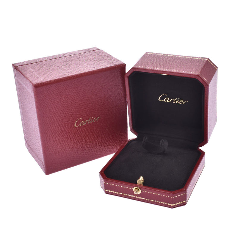 CARTIER Cartier Diamond, diamond, Etang, du Cartier, #63 Ledice K18PG, ring, ring, A rank, A-used, used silver."