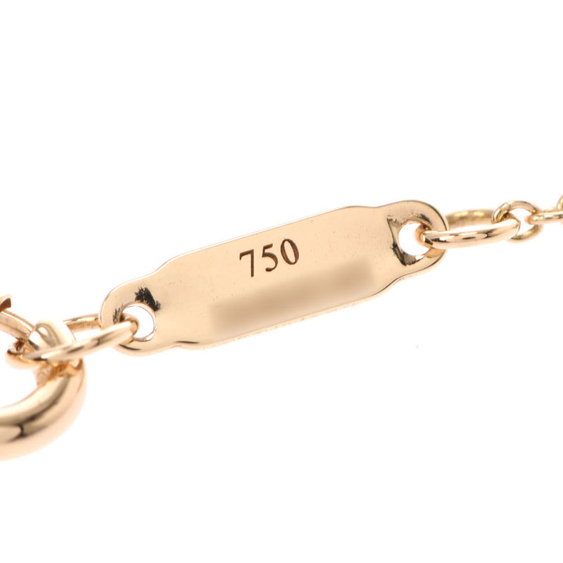TIFFANY＆Co. Tiffany Bizet项链钻石0.42ct FY-VVS2女士K18YG项链A Rank Used Ginzo